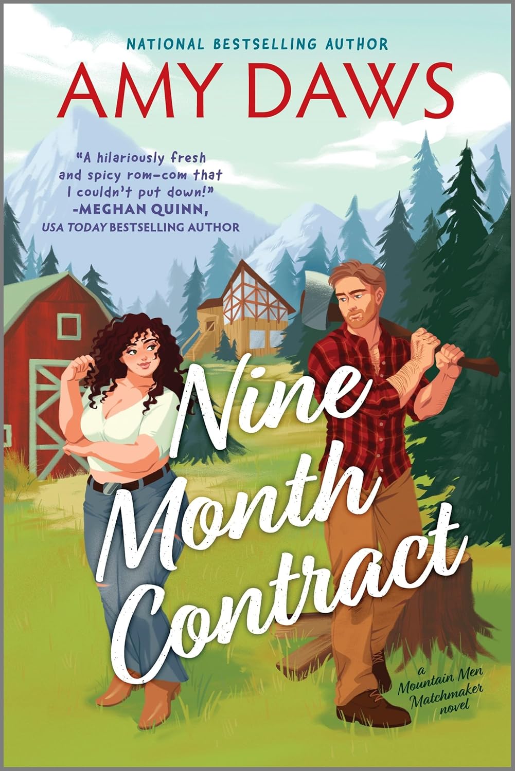 Curvy Romance Spotlight: Nine Month Contract by Amy Award